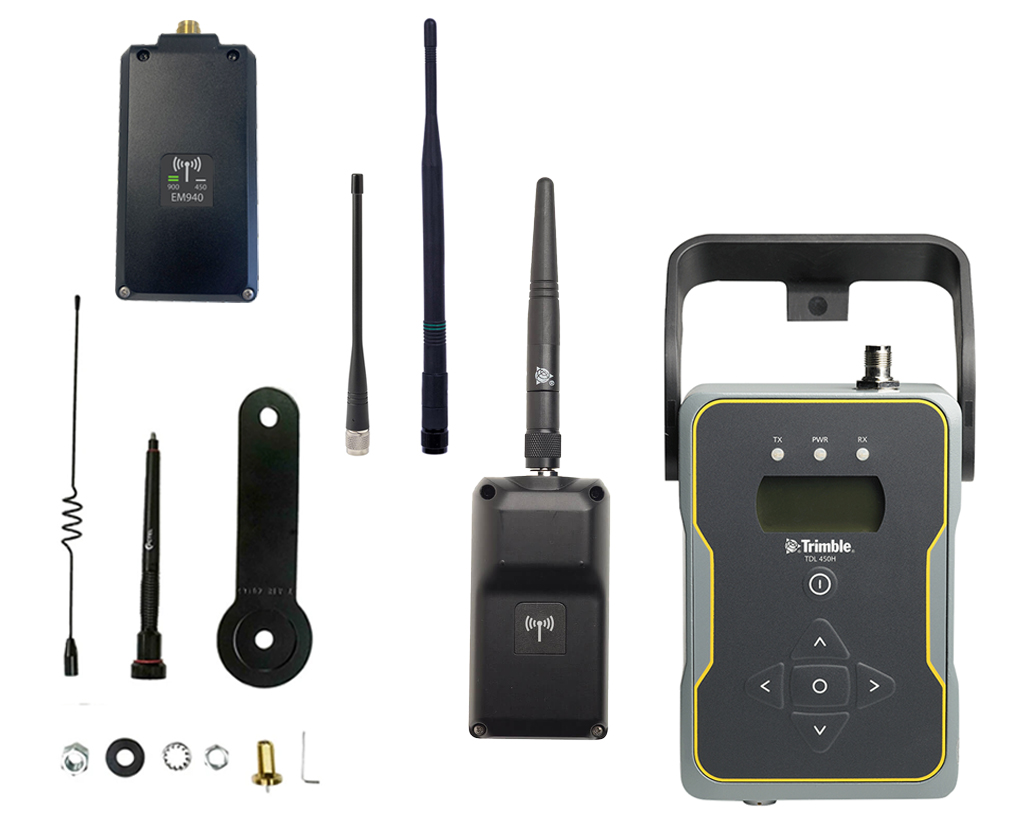 Trimble radios for GNSS and robotic total stations