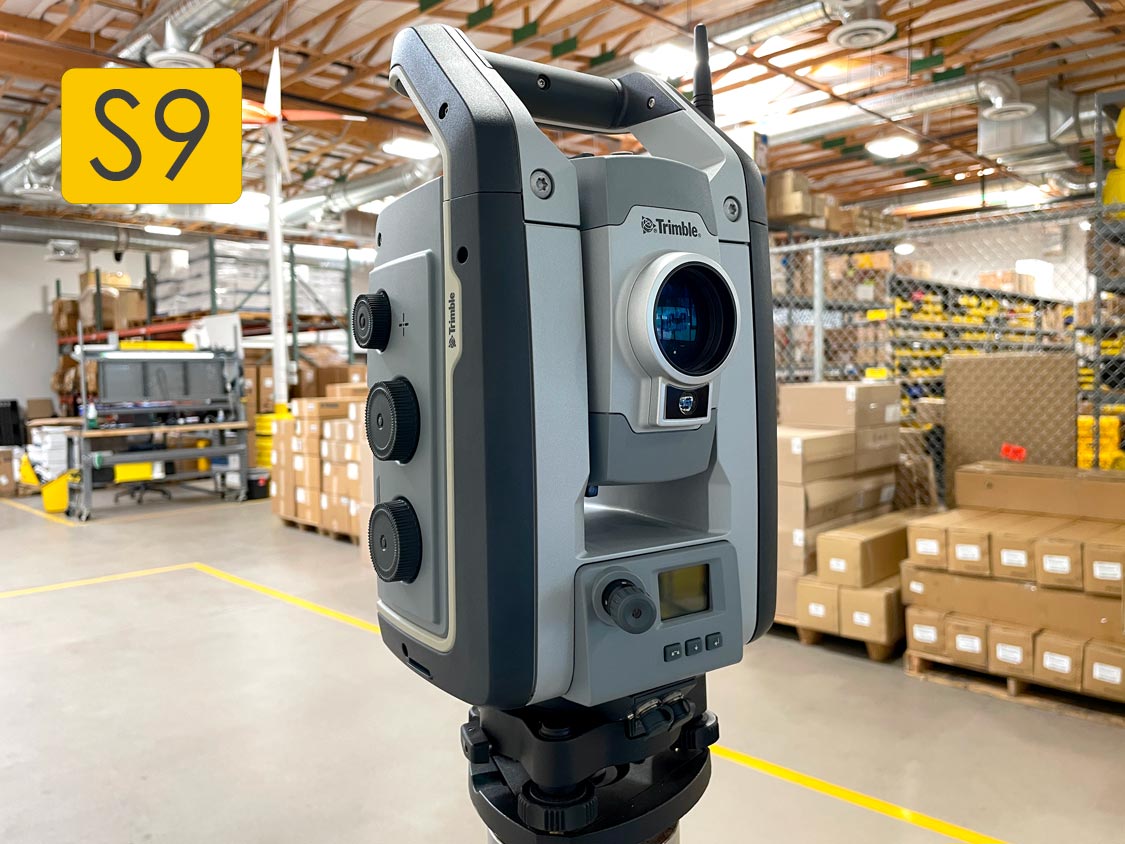 Trimble S9 robotic total station for land survey and monitoring applications