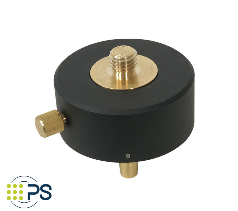 Seco tribrach adapter with removable plug from Positioning Solutions