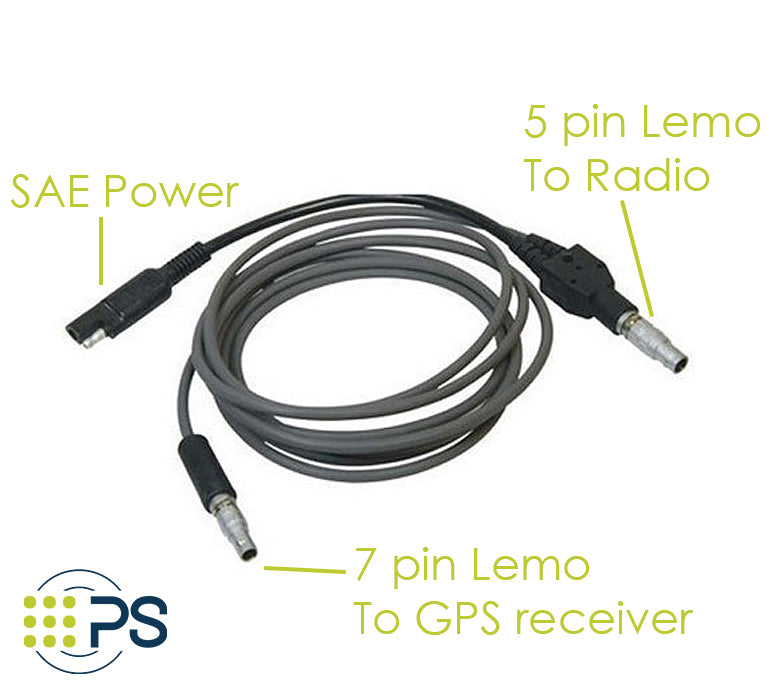 Trimble TDL450 Radio Data Y Cable for R10, R12, R8, R7, SPS | 66656-10