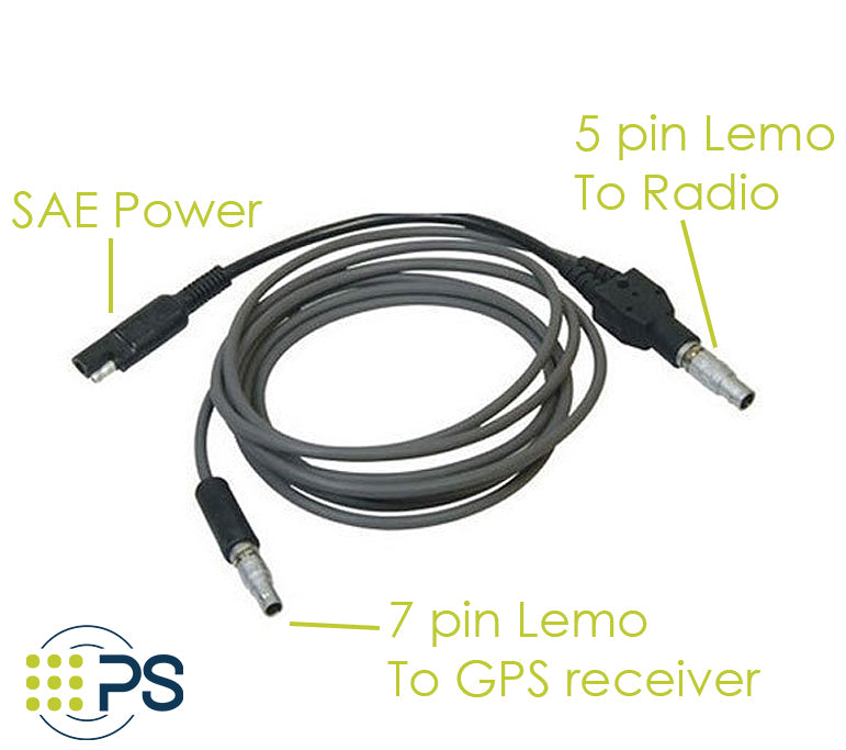 Trimble TDL450 Radio Data Y Cable for R10, R12, R8, R7, SPS | 66656-10 ...