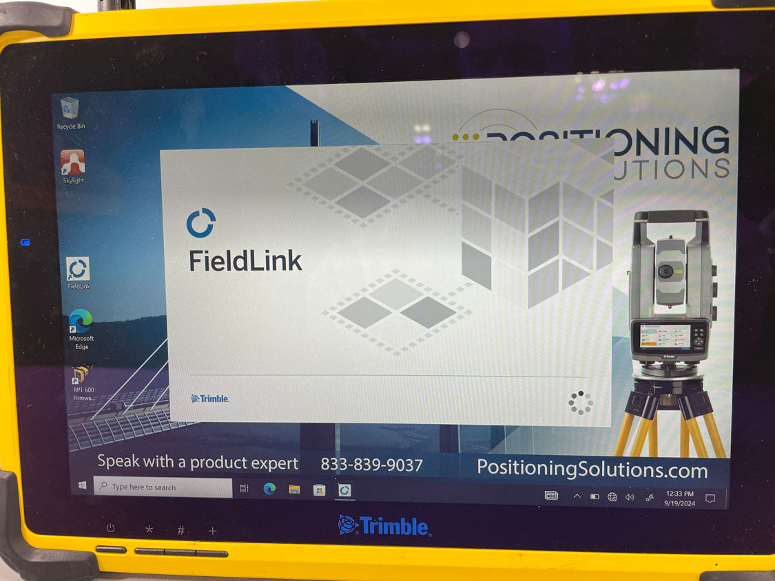 Trimble T10 Ruggedized Tablet With Field Link Software for M.E.P.