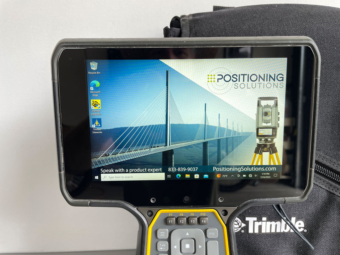Trimble TSC7 with Siteworks construction survey software from Positioning Solutions