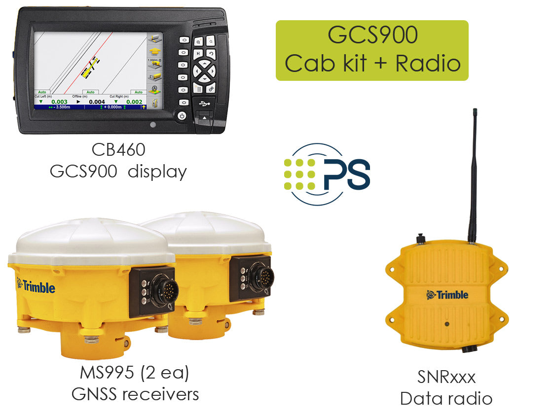Trimble 3D GPS Motor Grader Machine Control Cab Kit GCS900