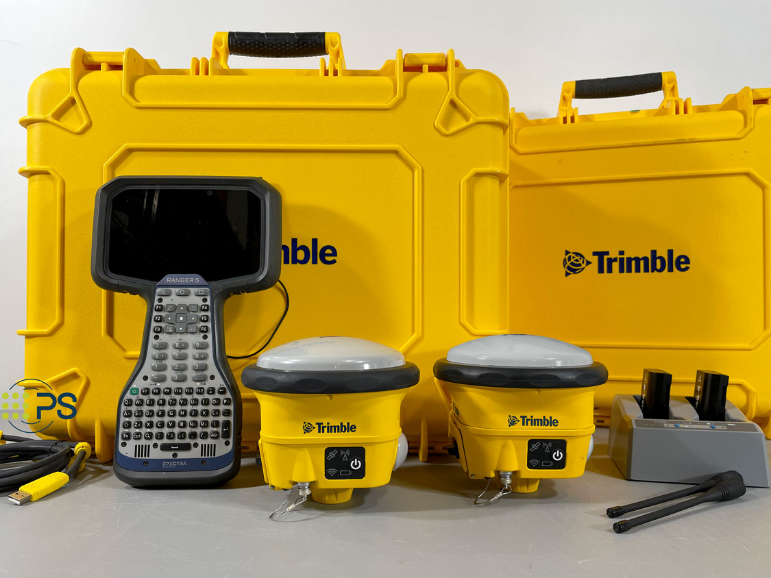 Trimble R780 base and rover system with Ranger 5 for land survey and construction