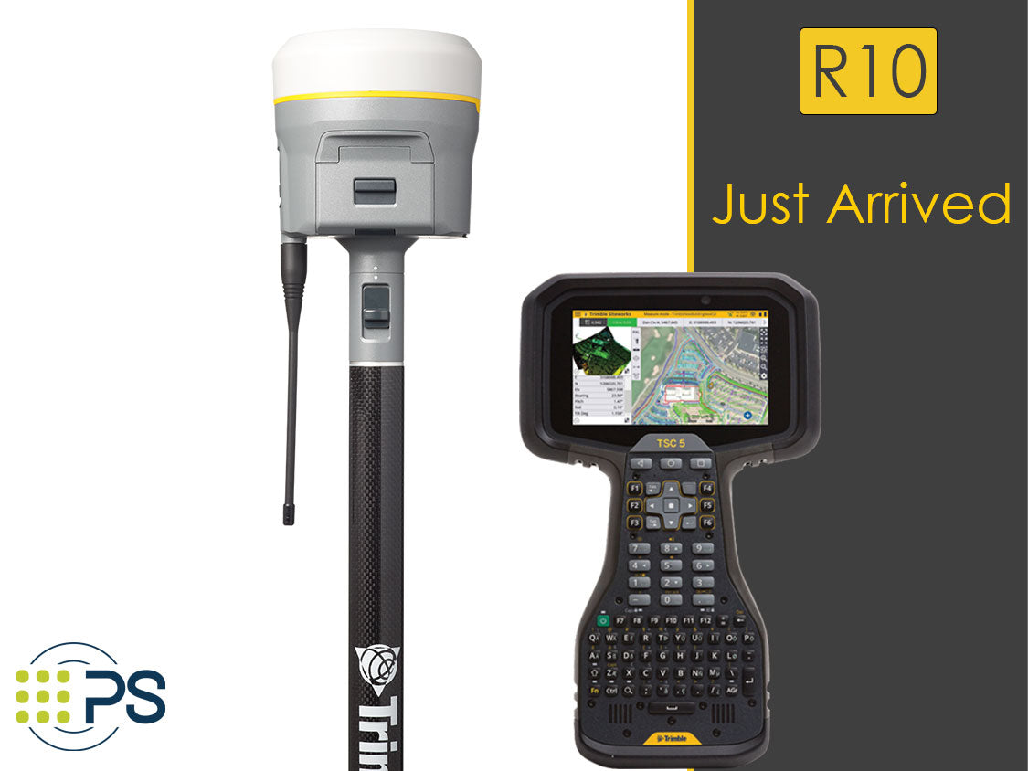Trimble R10 Rover with TSC5, Access, 450 MHz