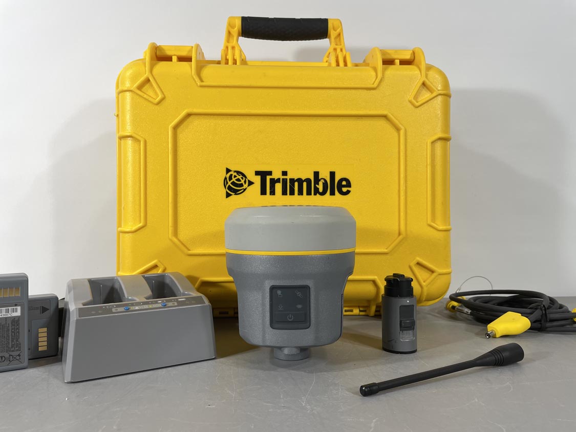 preowned Trimble R12i GNSS receiver with small transport case