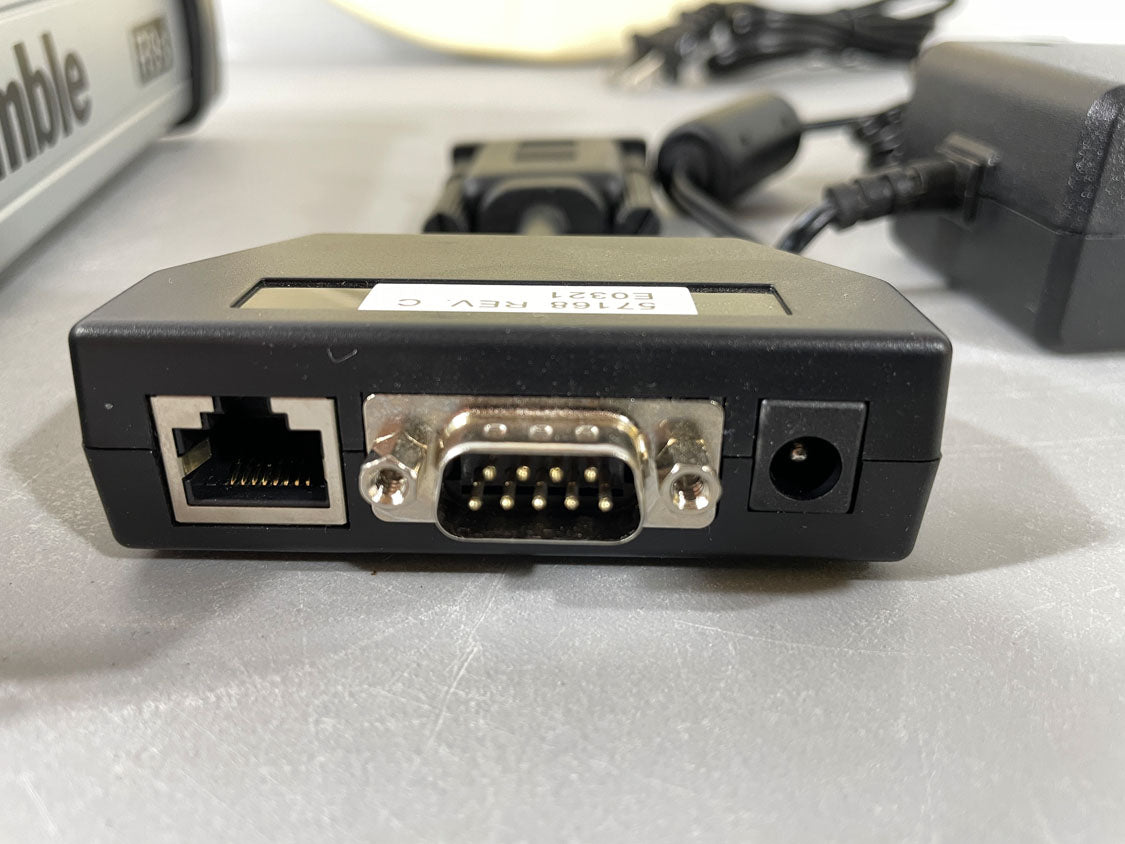 Trimble 57168 "dog bone" adapter, 26 pin with serial (DB9), ethernet and power