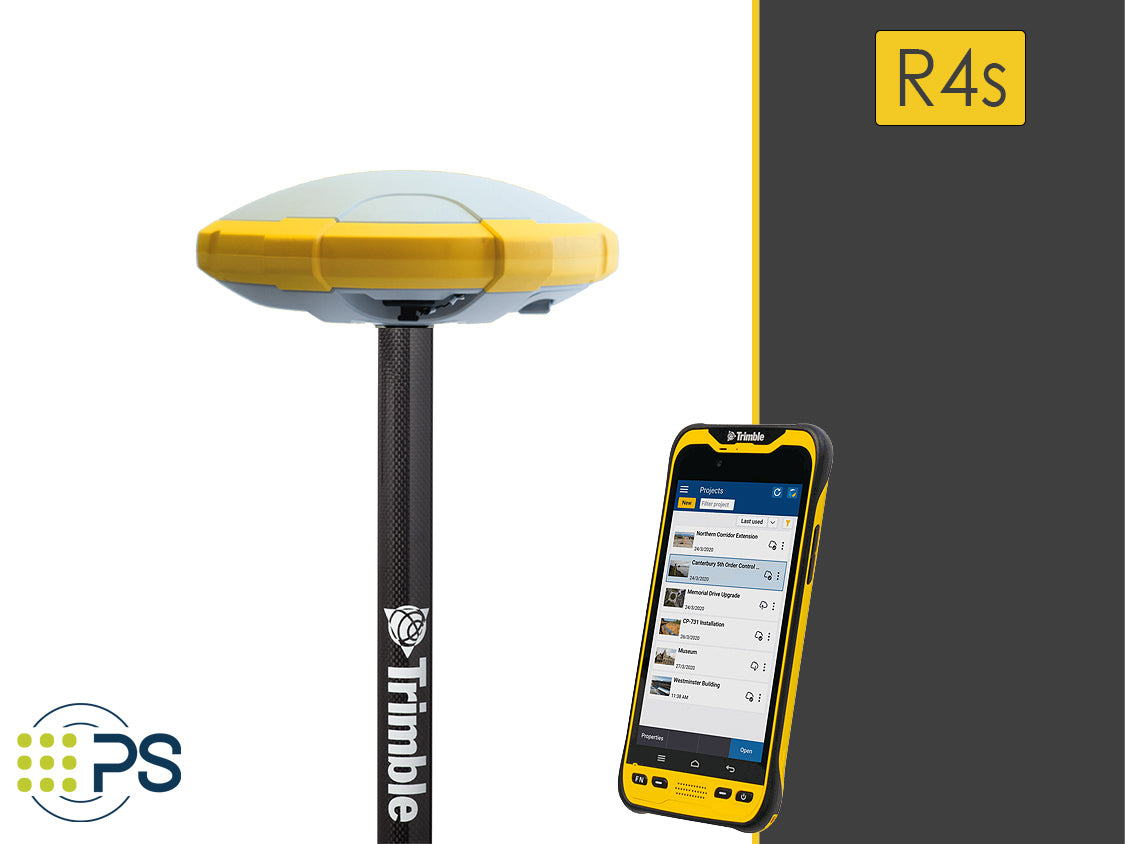 Trimble R4s GNSS survey rover package with TDC600 from Positioning Solutions