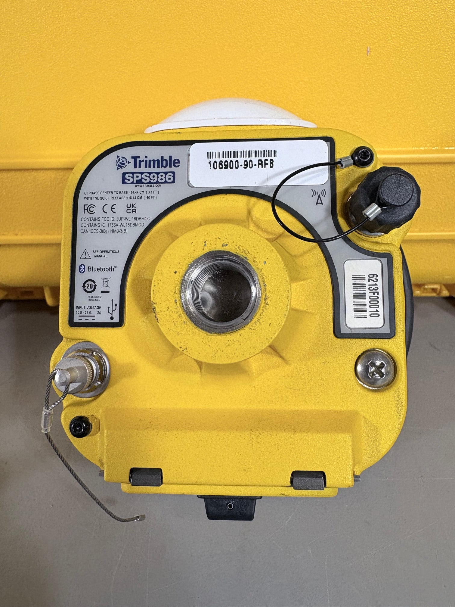 Trimble SPS986 GNSS Rover Receiver for Construction Survey, 900MHz