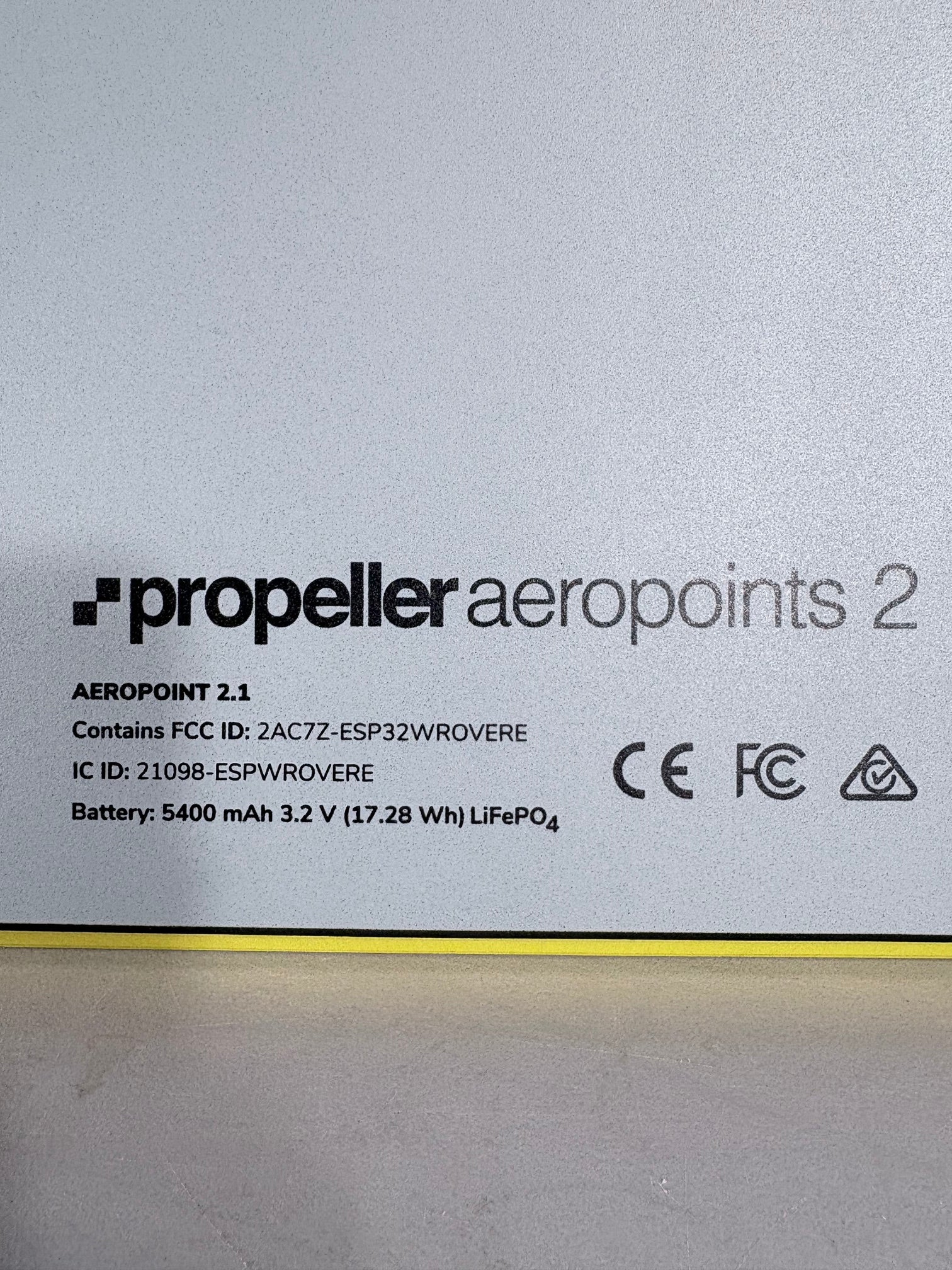 New Propeller AeroPoint Smart Ground Control Point, for UAS Surveying & Mapping