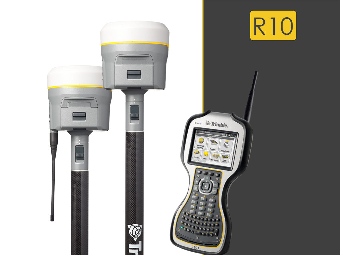 Trimble R10 base and rover system with TSC3 - Access