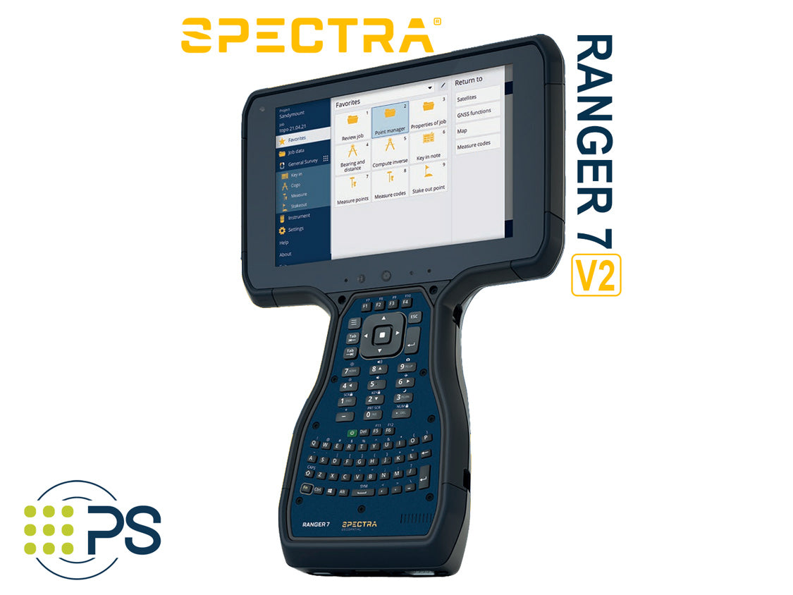 Spectra Controller Software Spectra Geospatial RANGER 7 Field Controller - By Trimble - Positioning ...
