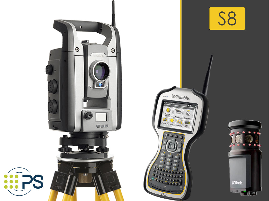 Used Trimble Robotic Total Stations for Survey and Construction ...