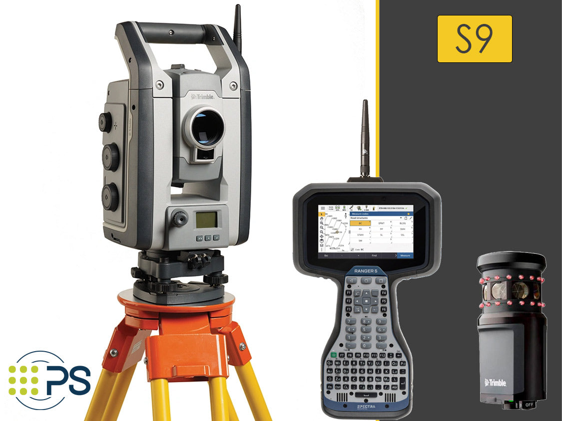 Trimble S9 robotic total station package with TSC5 and MT1000