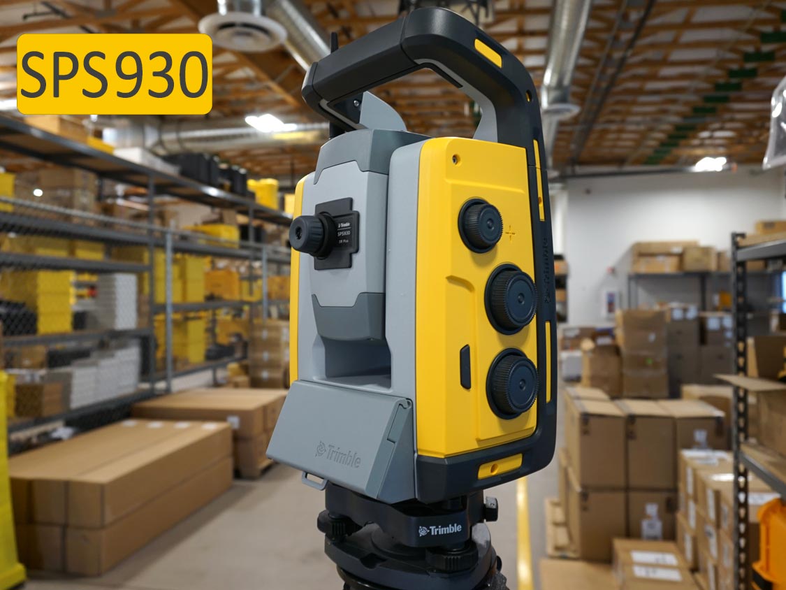 Trimble SPS930 robotic total station for machine control and land survey