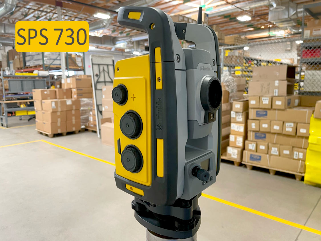 Trimble SPS730 total station for Earthworks and Machine control from Positioning Solutions