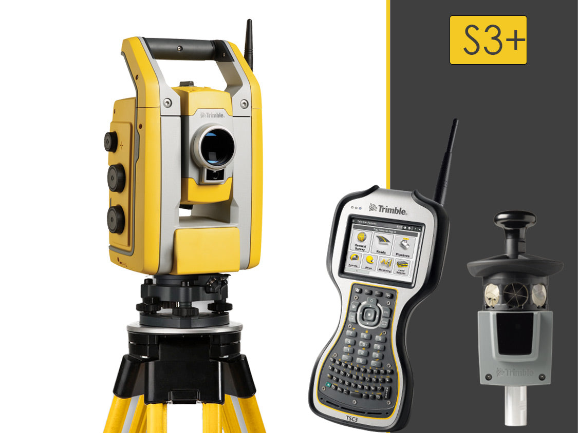 Trimble S3 robotic total station package with Active tracking, Access