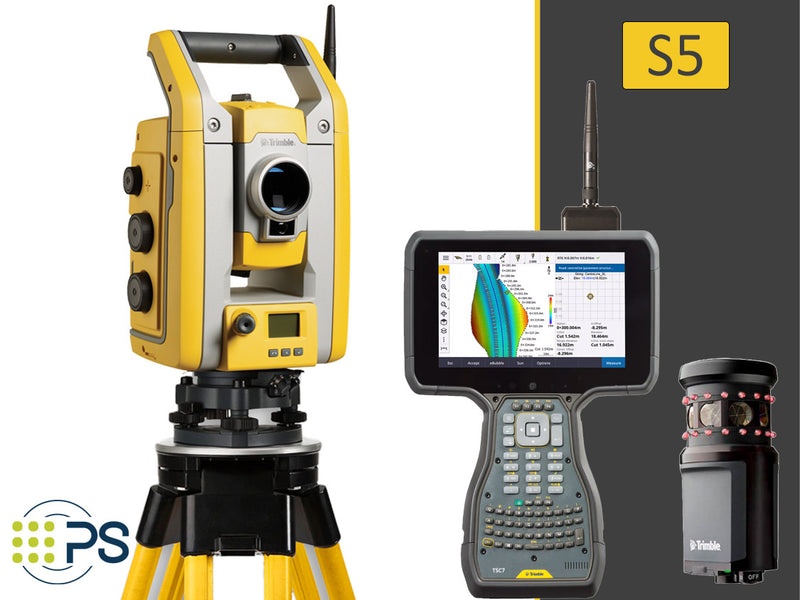 Trimble S5 robotic total station package from Positioning Solutions