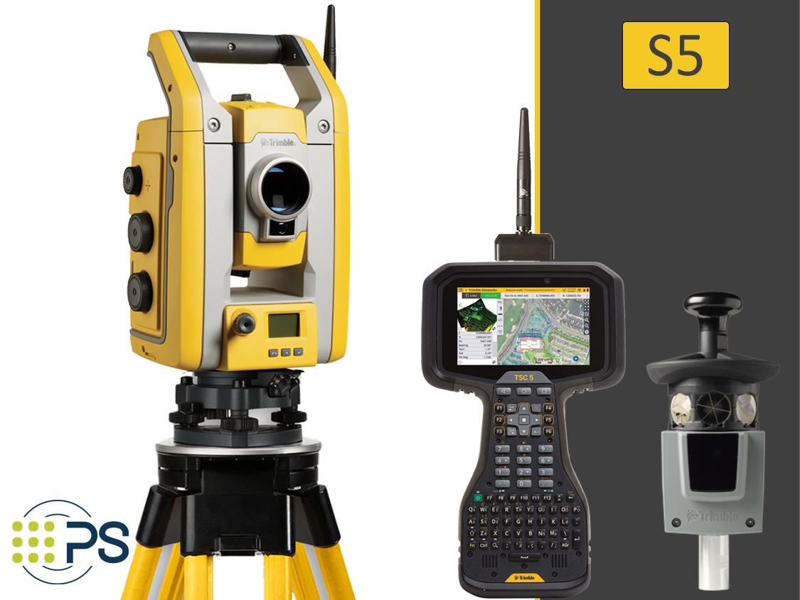 Trimble S5 robotic total station package from Positioning Solutions