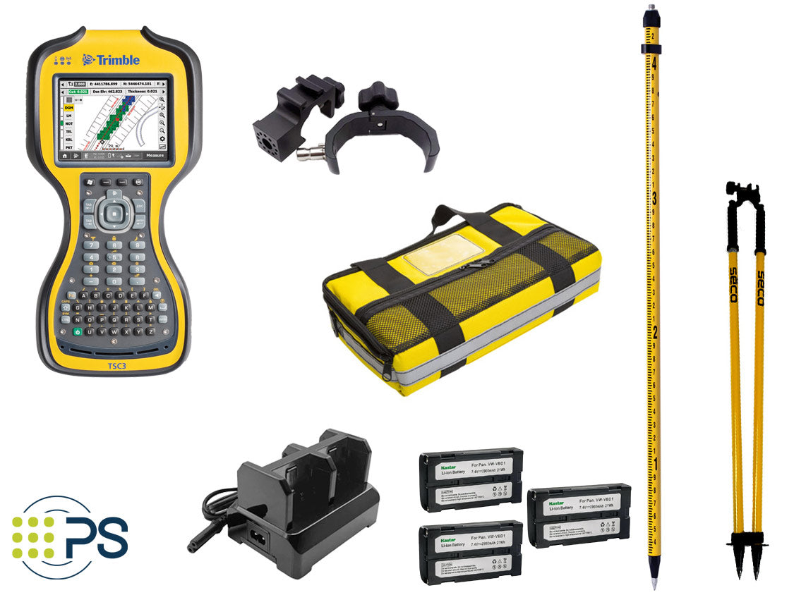 Accessories included - TSC3 with SCS900, pole, bipod, charger & accessories