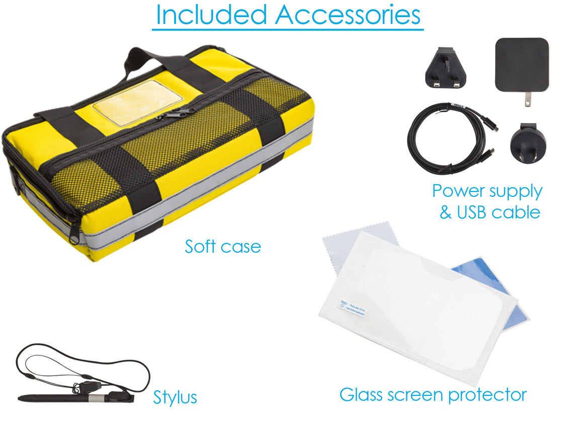 Standard accessories included with the TSC5 and Ranger 5 controllers