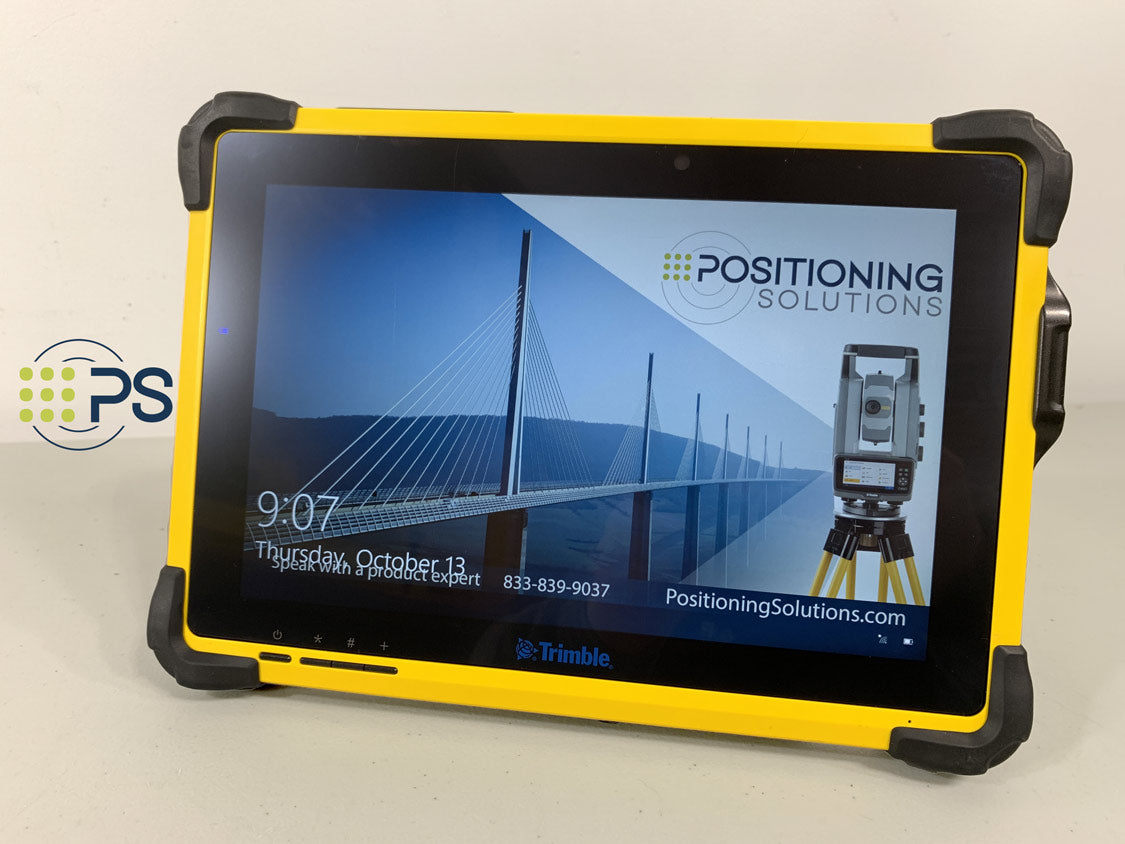 Trimble T10 rugged tablet, Windows 10 with Siteworks construction software | Positioning Solutions