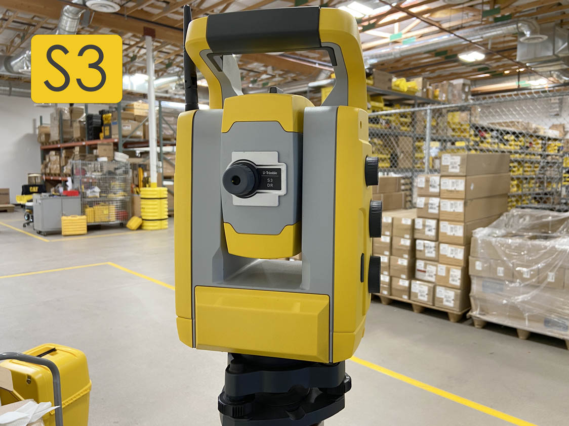 Trimble S3 Robotic Total Station, Active Tracking, Preowned