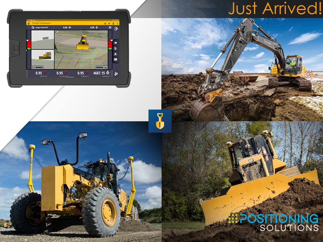 Trimble Earthworks GPS machine control system - Just Arrived at Positioning Solutions
