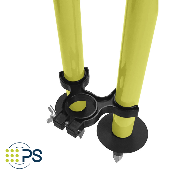 Seco Bipod For Survey Poles, Thumb-Release, Crushless | 5217-04-YEL