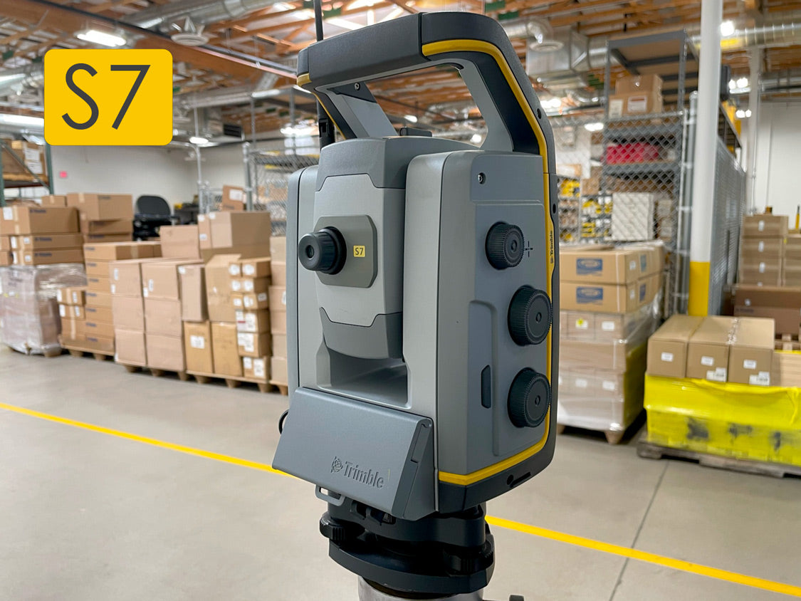 Preowned Trimble S7 Robotic Total Station with VISION from Positioning Solutions