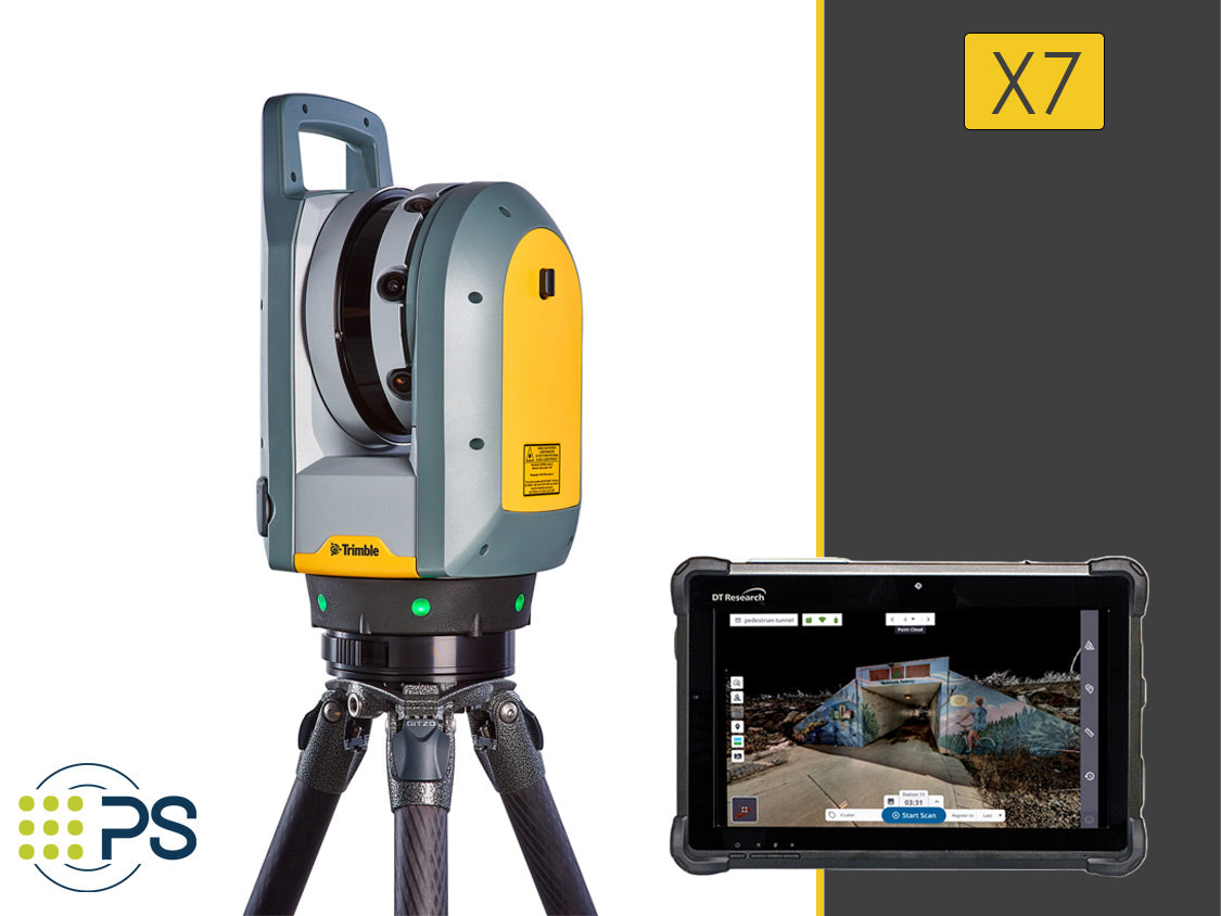X7 package with optional DT311T tablet running Perspective 3.1 | Positioning Solutions
